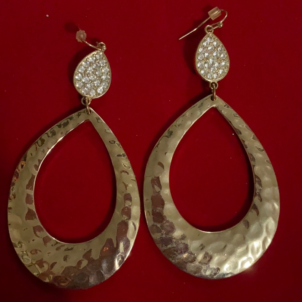 Earrings with  stones